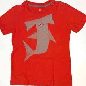 Tea Collection Red Tee hammerhead shark